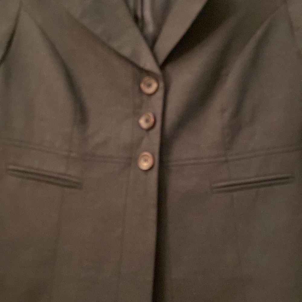 Pendleton Virgin Wool Lycra Gray Beautifully Tail… - image 4